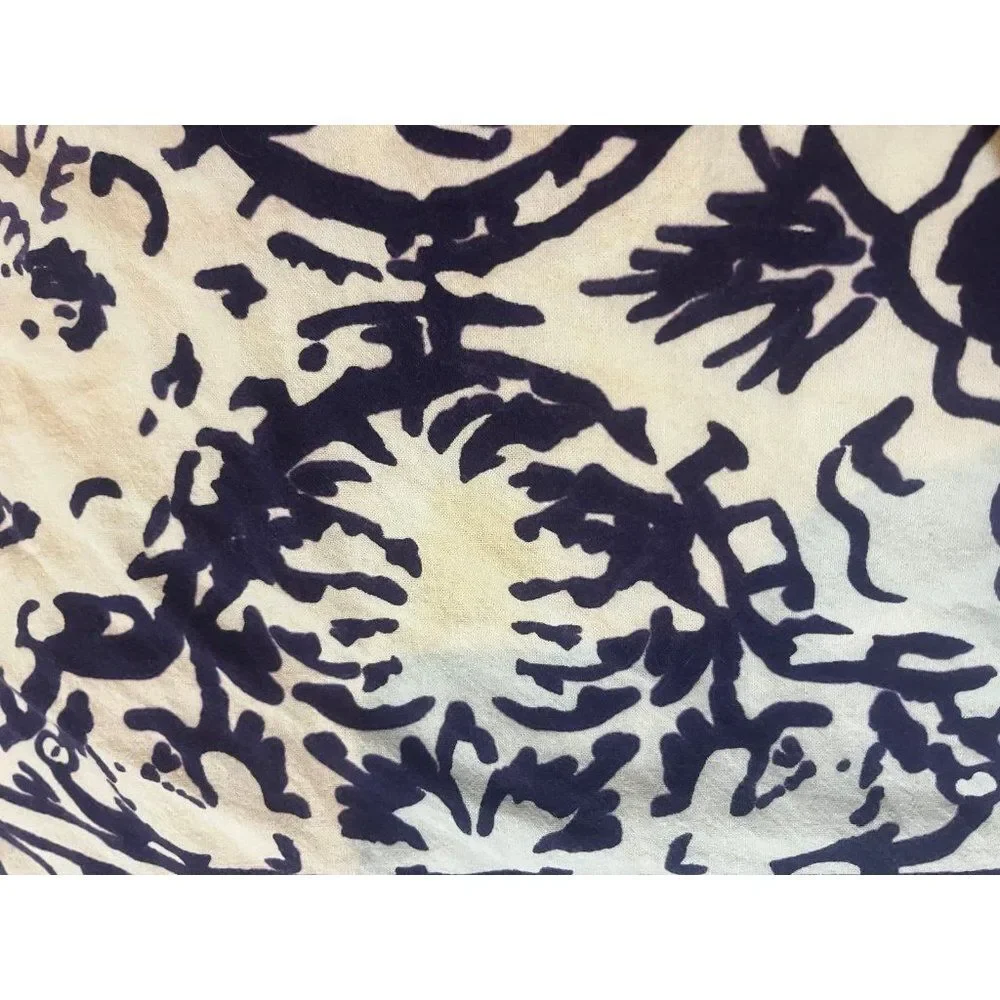 MT urban outfitters duvet set twin with shams India batik purple white reversib